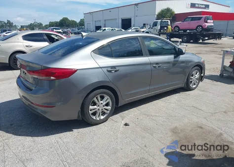 2018 Hyundai Elantra Sel из США, поврежденный, VIN 5NPD84LF4JH293682